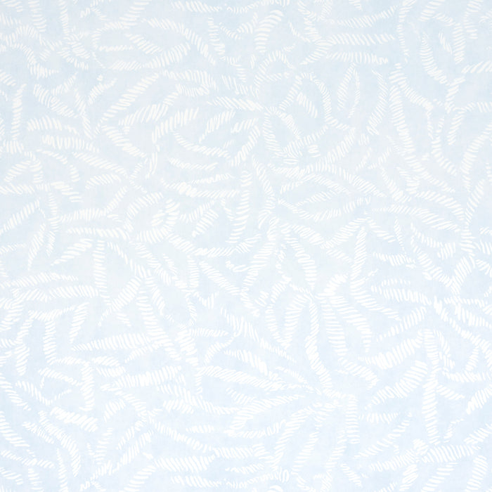 Schumacher Leaf Bloom Sky Wallpaper Sample 5016391