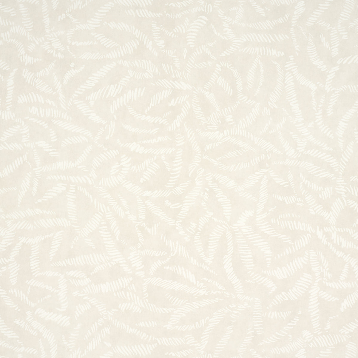 Schumacher Leaf Bloom Neutral Wallpaper Sample 5016392