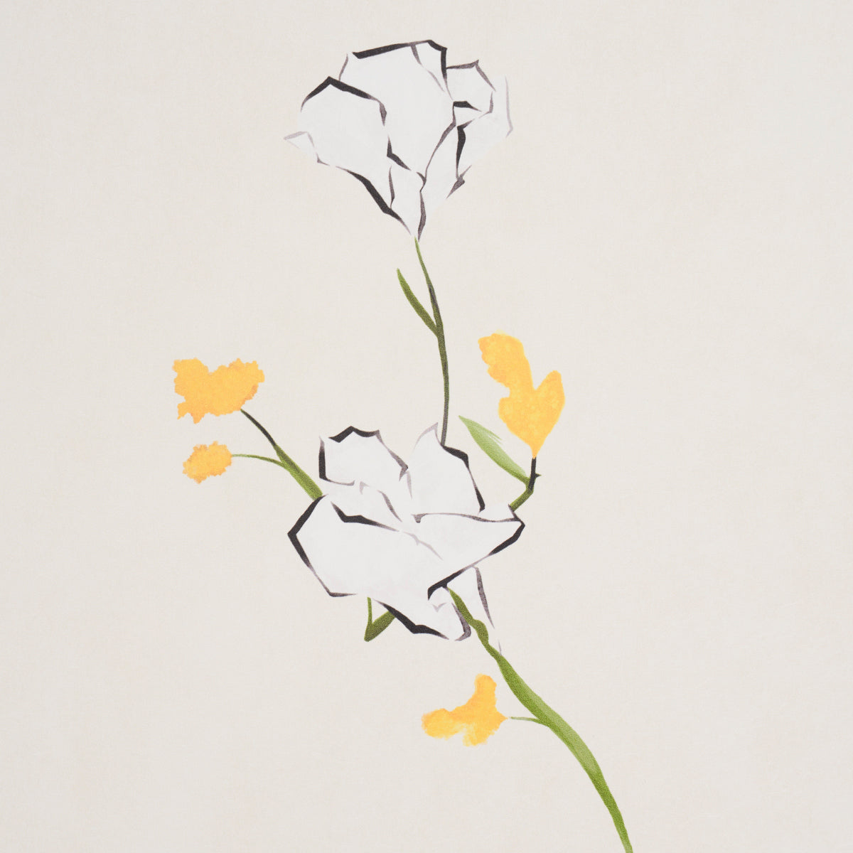 Schumacher Alex's Floral Daffodil Wallpaper 5016400