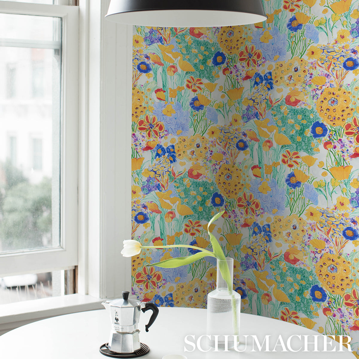 Schumacher Frank's Garden Primary Wallpaper 5016420
