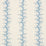 Schumacher Coral Stripe Blue Wallpaper Sample 5016451