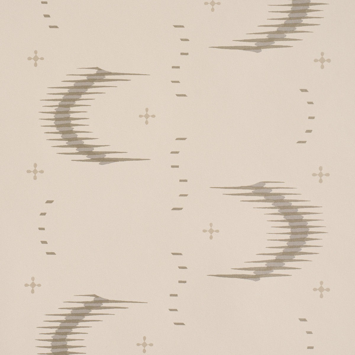 Schumacher Aristelle Warm Silver Wallpaper Sample 5016470