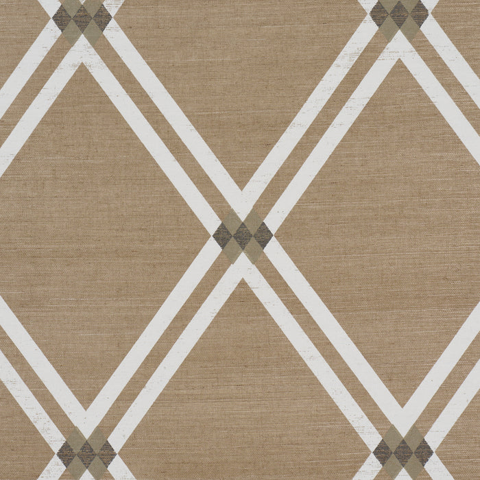 Schumacher Asolo Sisal Sepia Wallpaper Sample 5016541
