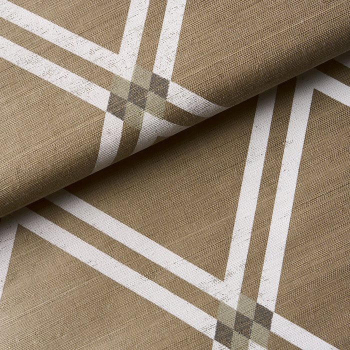Schumacher Asolo Sisal Sepia Wallpaper Sample 5016541