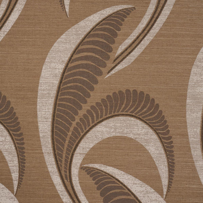 Schumacher Banana Leaf Sisal Mocha Wallpaper 5016552