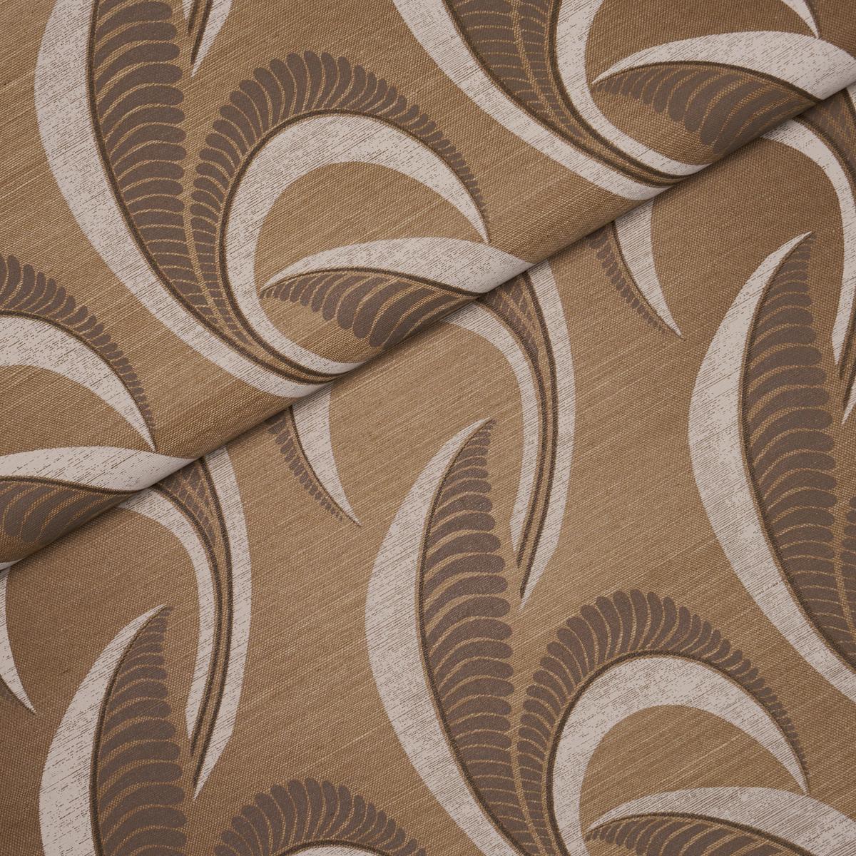 Schumacher Banana Leaf Sisal Mocha Wallpaper 5016552