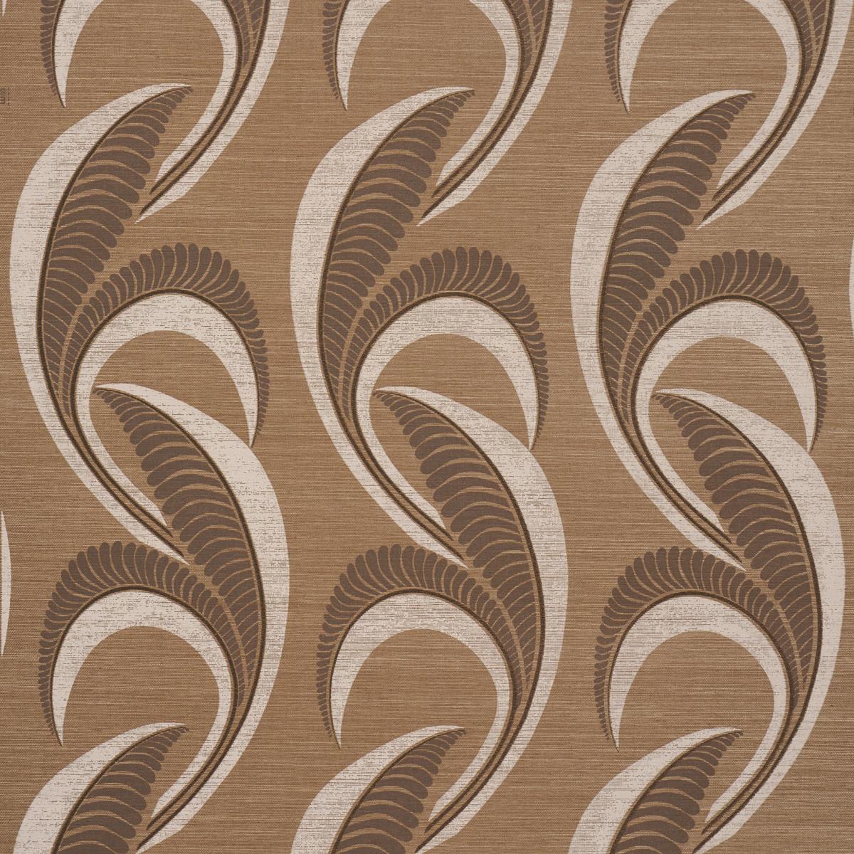 Schumacher Banana Leaf Sisal Mocha Wallpaper Sample 5016552