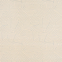Schumacher Deconstructed Stripe Sisal Cobalt Wallpaper 5016581