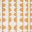 Schumacher Drift Hand Print Ginger Wallpaper 5016621
