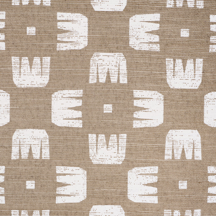 Schumacher Raze Sisal Dust Wallpaper Sample 5016631