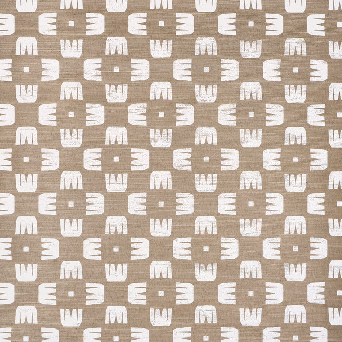 Schumacher Raze Sisal Dust Wallpaper Sample 5016631
