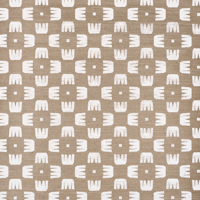 Schumacher Raze Sisal Dust Wallpaper Sample 5016631