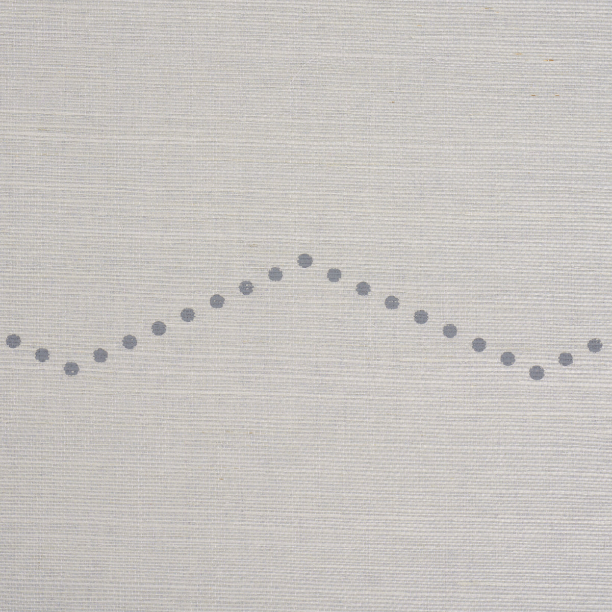Schumacher Rivet Stripe Sisal Dove Wallpaper 5016711