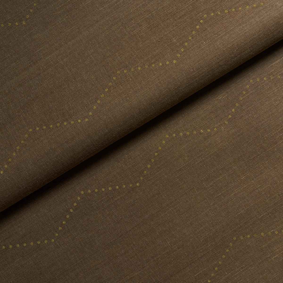 Schumacher Rivet Stripe Sisal Sepia Wallpaper 5016712