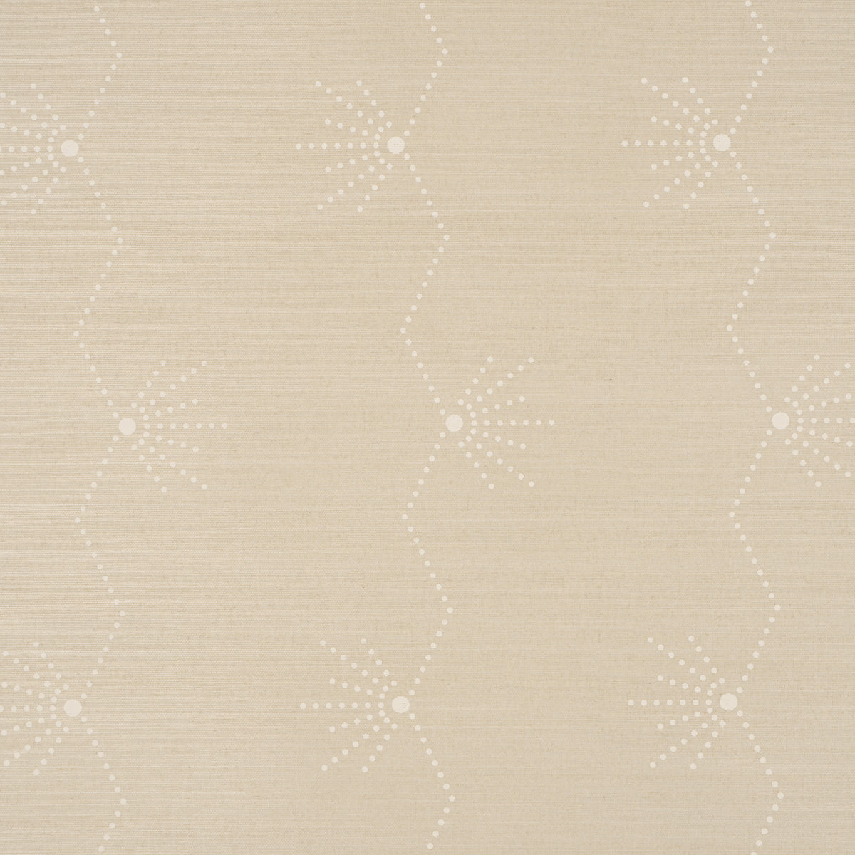 Schumacher RoyÃˆRe Stripe Sisal Sand Wallpaper Sample 5016721