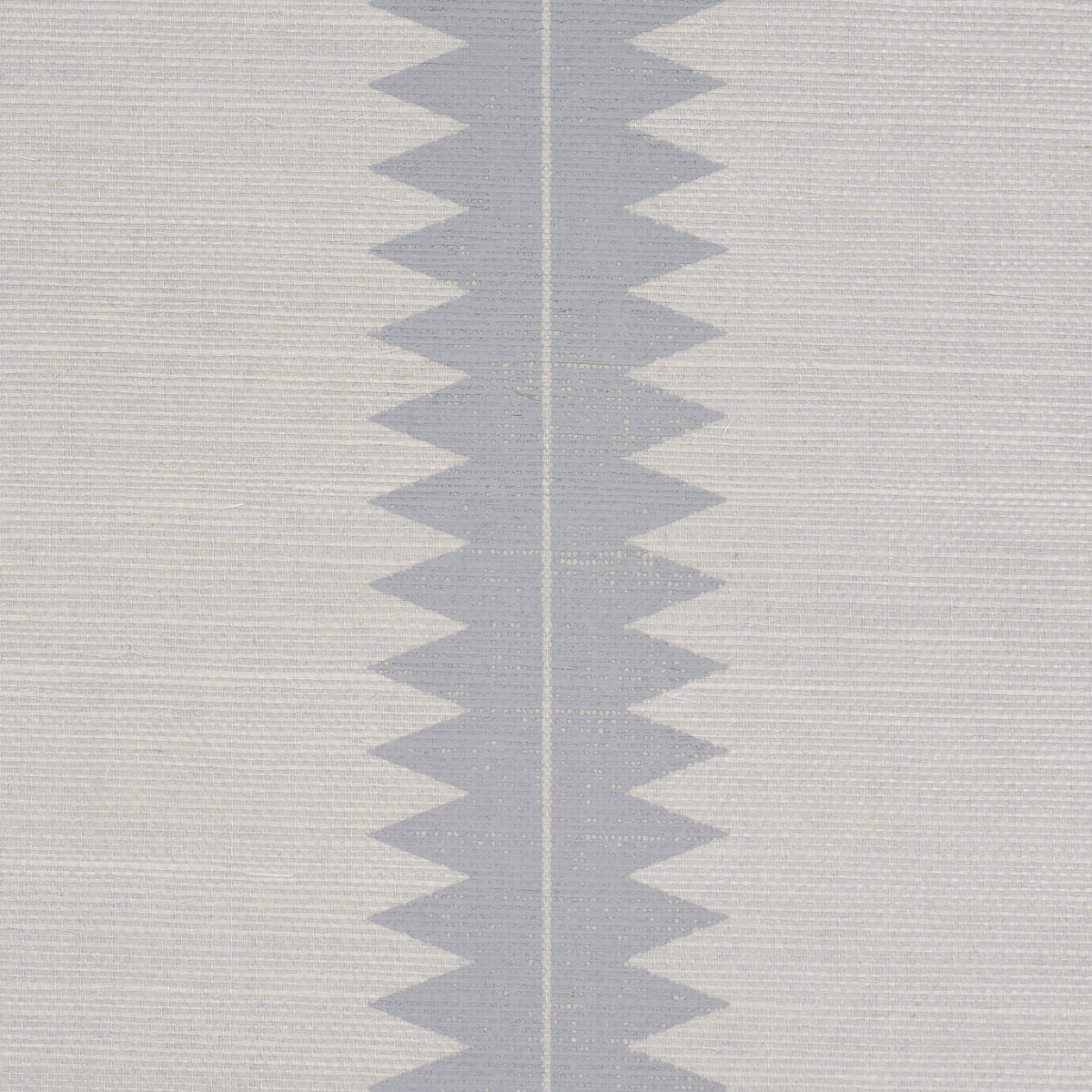 Schumacher Bristle Stripe Sisal Dove Wallpaper Sample 5016741
