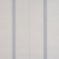 Schumacher Bristle Stripe Sisal Dove Wallpaper 5016741