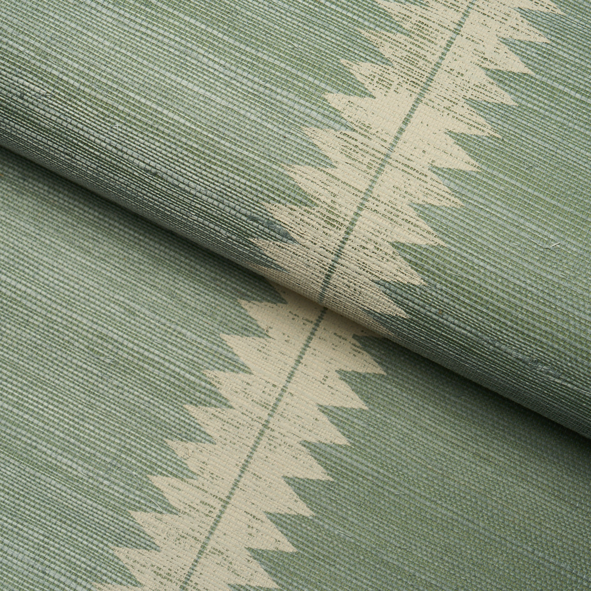 Schumacher Bristle Stripe Sisal Seaglass 5016742 Sample | 40% Off (Samples)