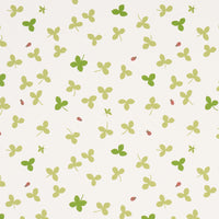 Schumacher Celia Clover Ivory Wallpaper 5016770