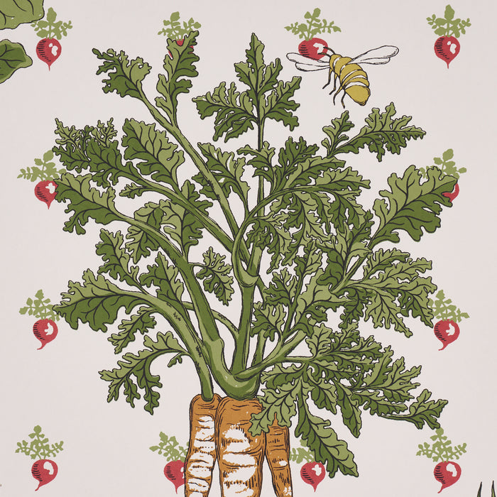 Schumacher Green Grocer Multi Wallpaper Sample 5016780