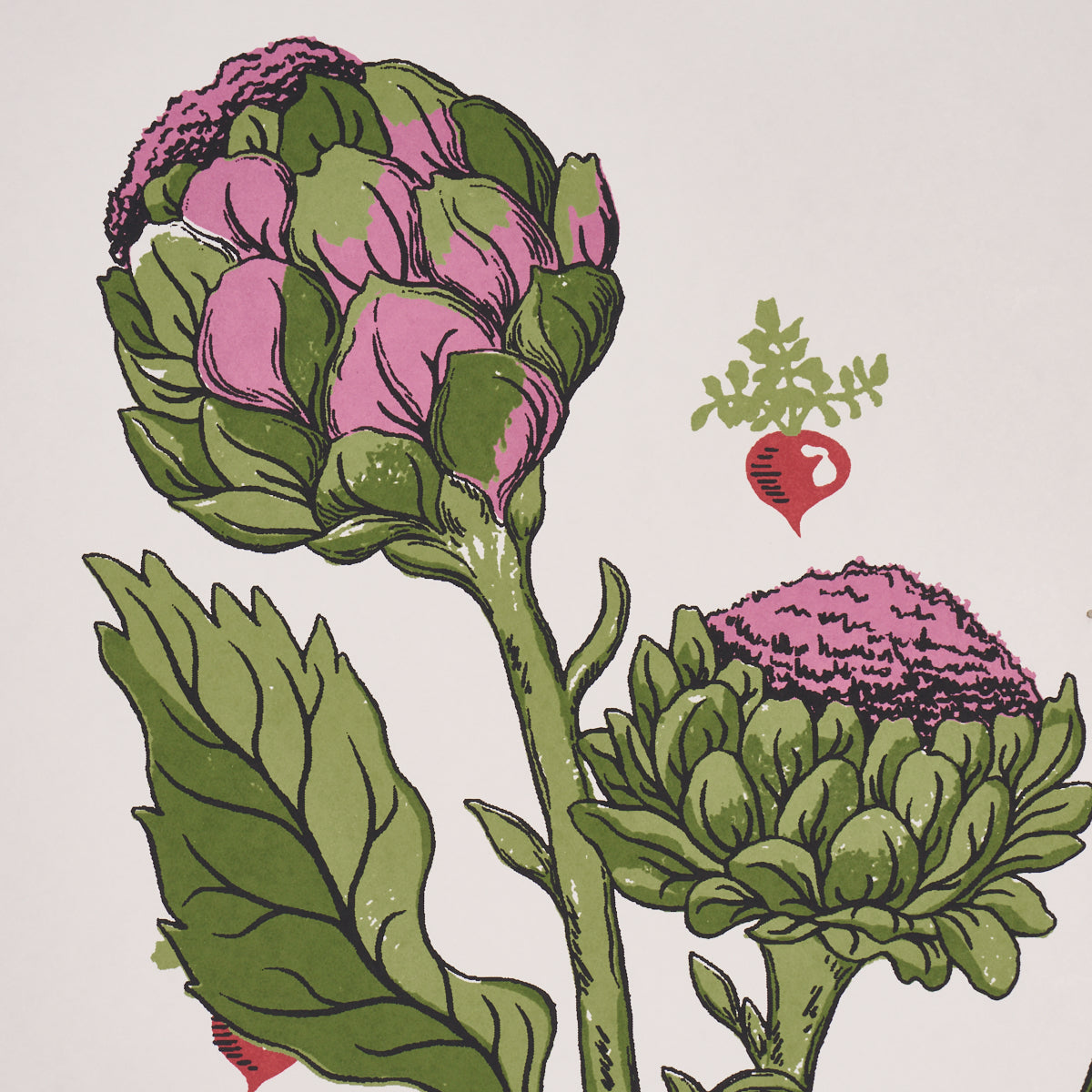 Schumacher Green Grocer Multi Wallpaper Sample 5016780