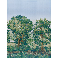 Schumacher La Foret 3 Panel Set Spring Green Forest Wallpaper 5016821