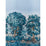 Schumacher La Foret 3 Panel Set Antique Blue Forest Wallpaper 5016822