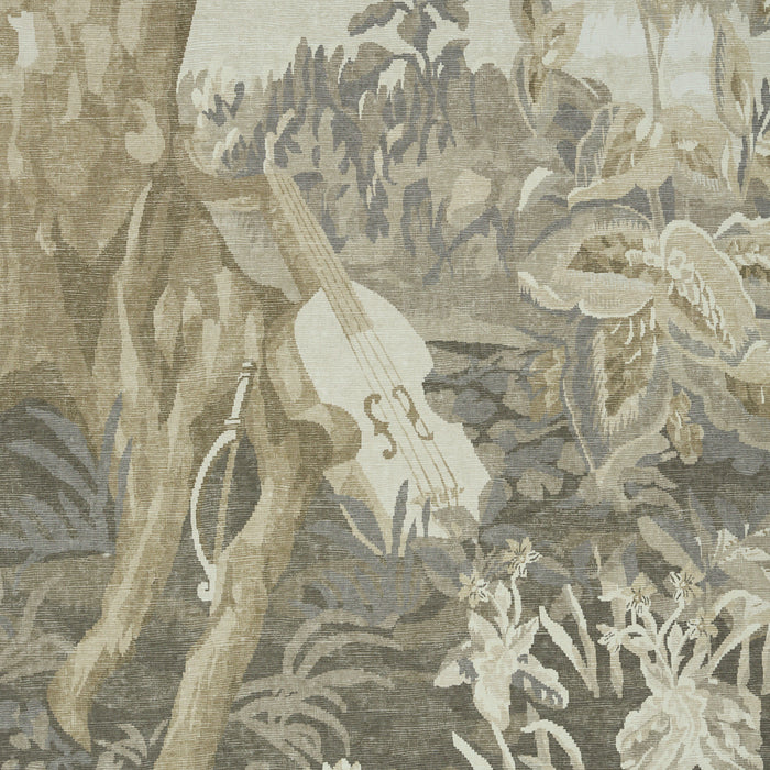 Schumacher La Foret 3 Panel Set Oyster Forest Wallpaper 5016823
