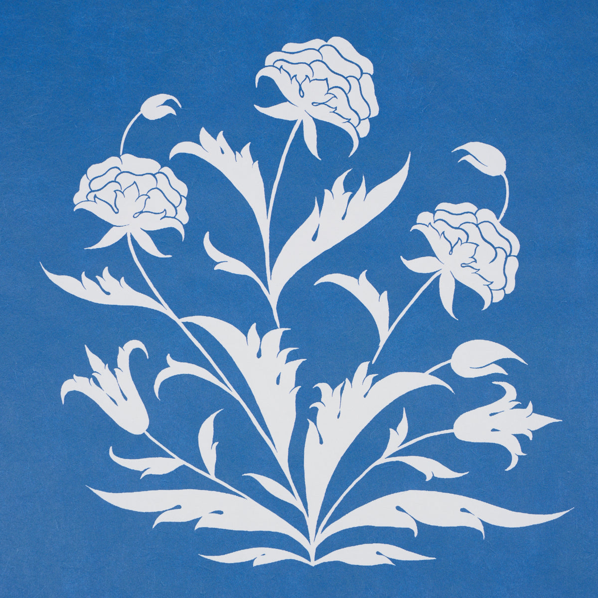 Schumacher Bar Palladio 2 Panel Set Blue Wallpaper Sample 5016830