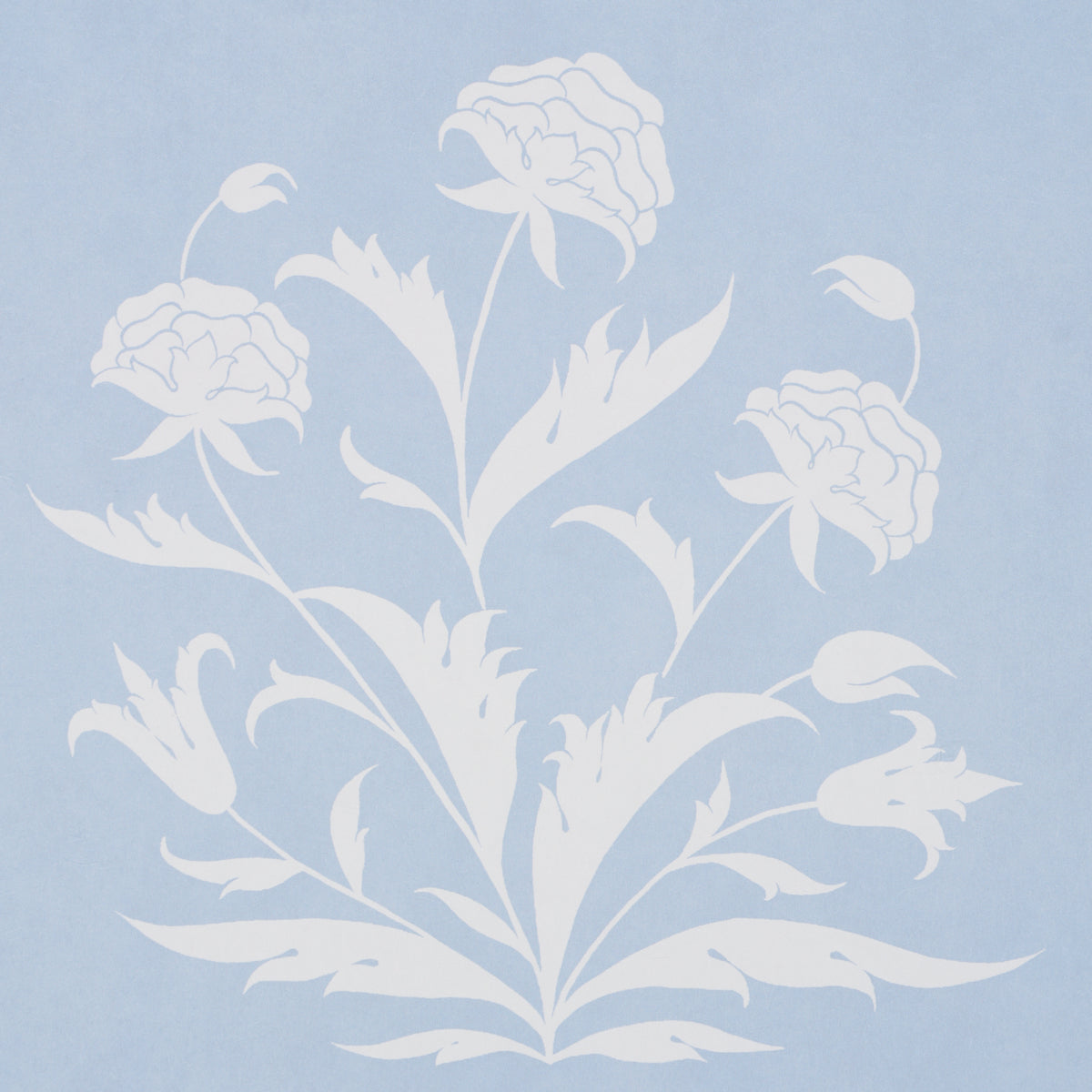 Schumacher Bar Palladio 2 Panel Set Sky Wallpaper Sample 5016831