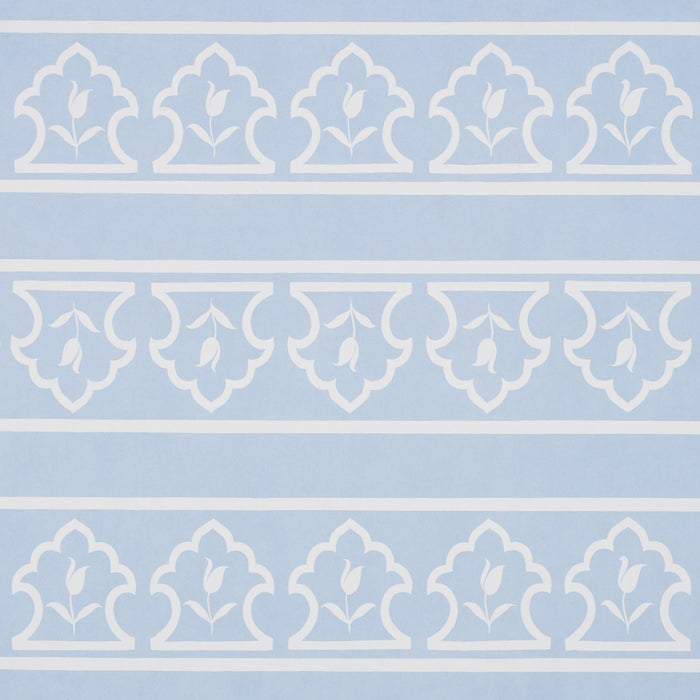 Schumacher Bar Palladio 2 Panel Set Sky Wallpaper Sample 5016831