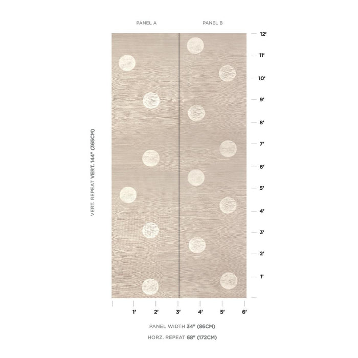 Schumacher Monte Carlo Sisal 2 Panel Set Silver Wallpaper Sample 5016843