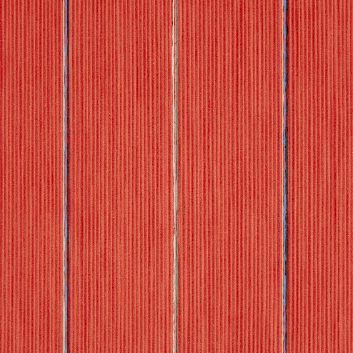 Schumacher Campagne Linen Vinyl Alabaster Wallpaper Sample 5017520