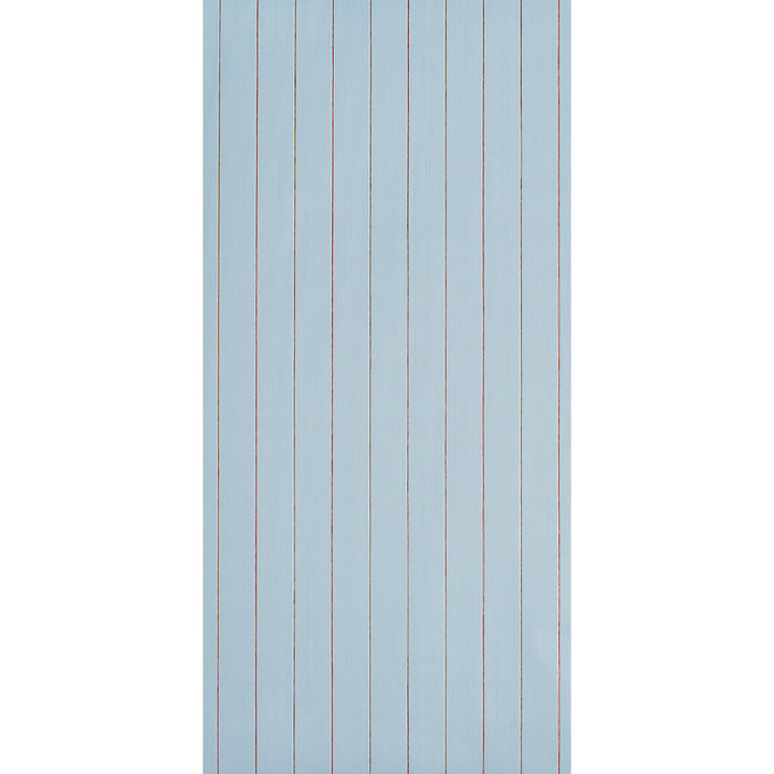 Schumacher Campagne Linen Vinyl Chambray Wallpaper Sample 5017525