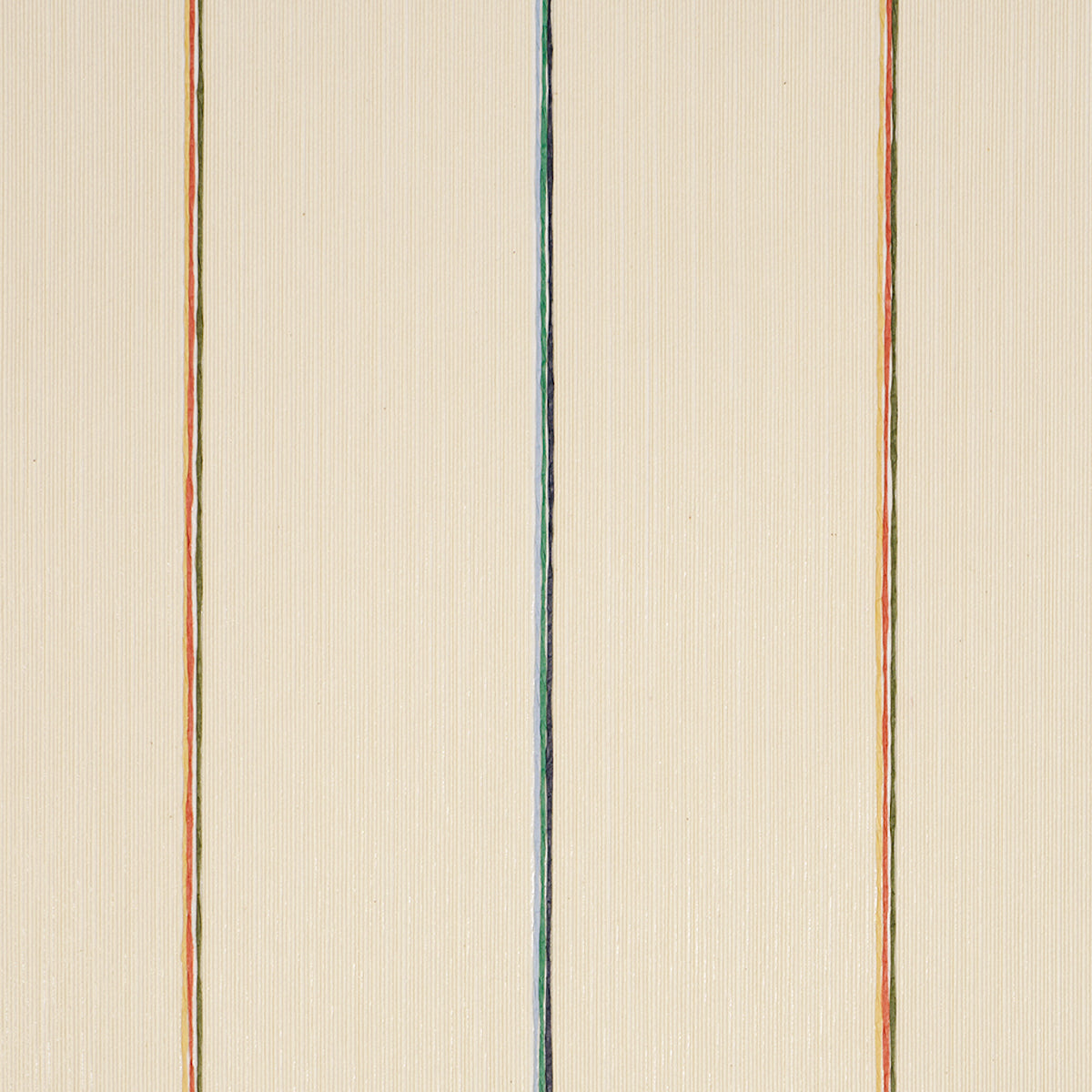 Schumacher Campagne Linen Vinyl Flax Wallpaper Sample 5017521