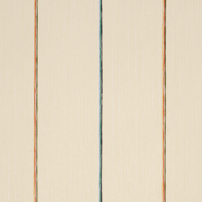 Schumacher Campagne Linen Vinyl Flax Wallpaper Sample 5017521