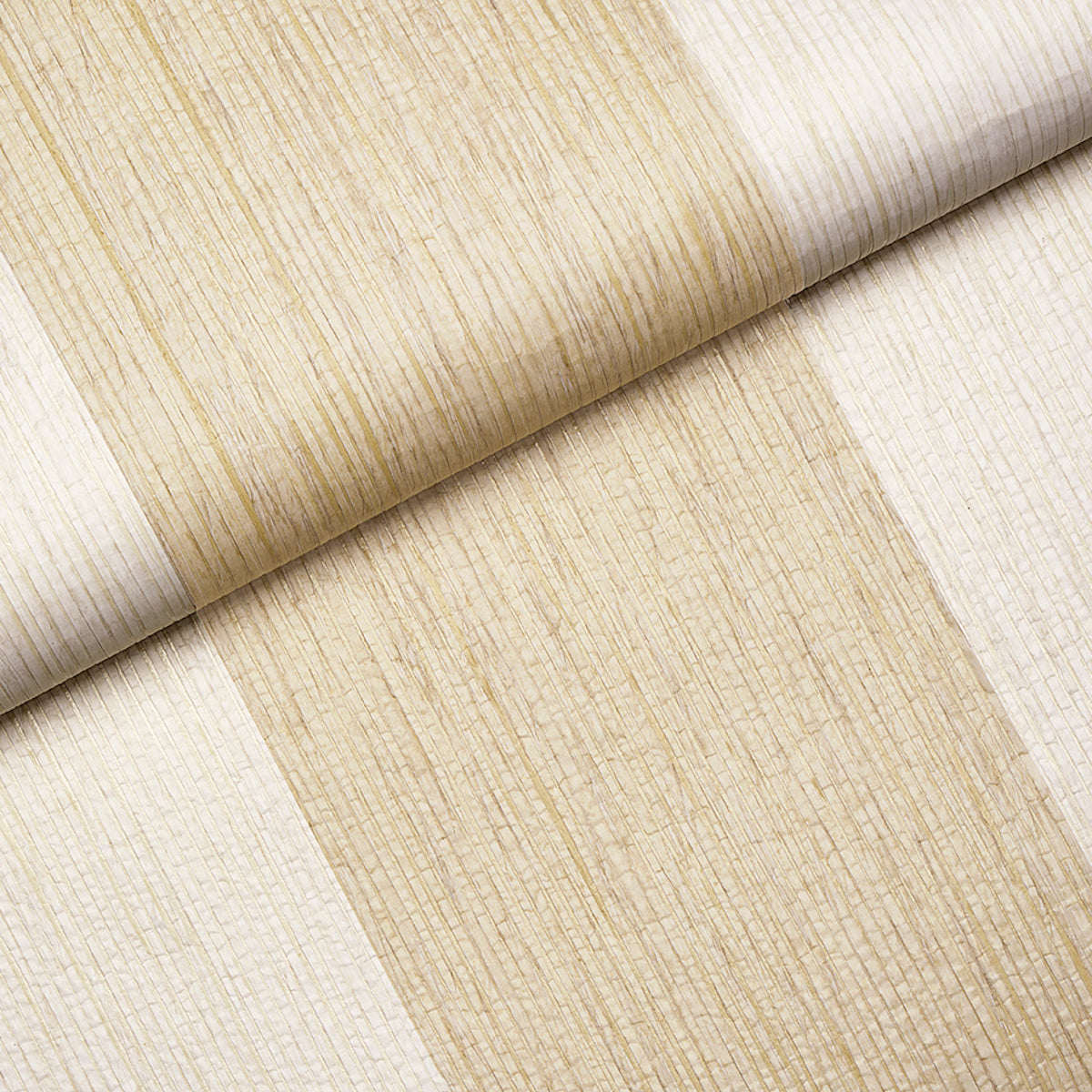 Schumacher Campagne Linen Vinyl Sand Wallpaper Sample 5017522