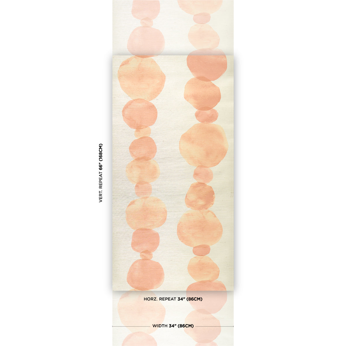 Schumacher Colette Light Yellow Wallpaper Sample 5017373