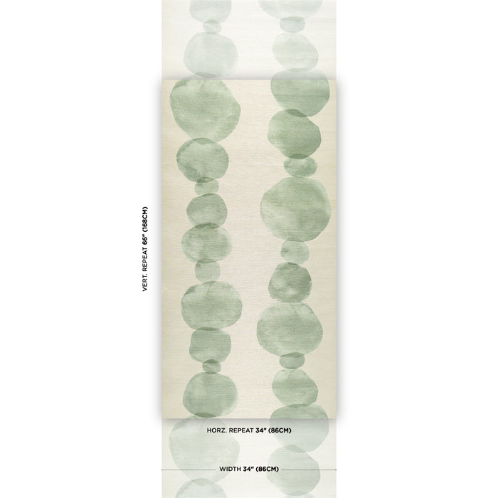 Schumacher Colette Red Wallpaper Schumacher 5017370