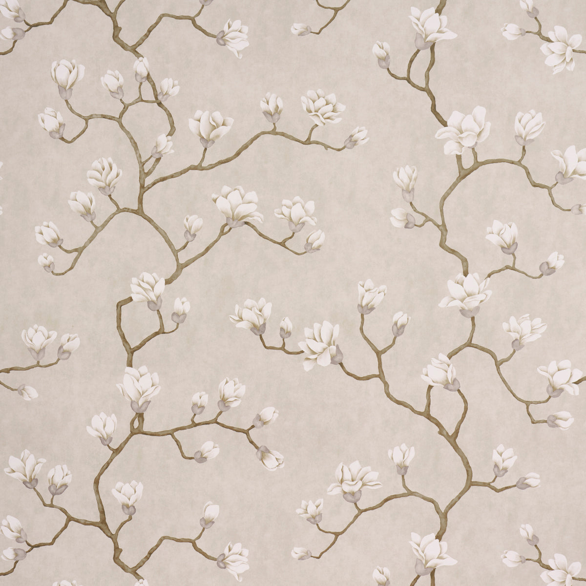 Schumacher Magnolia Tree Grisaille Wallpaper 5016931
