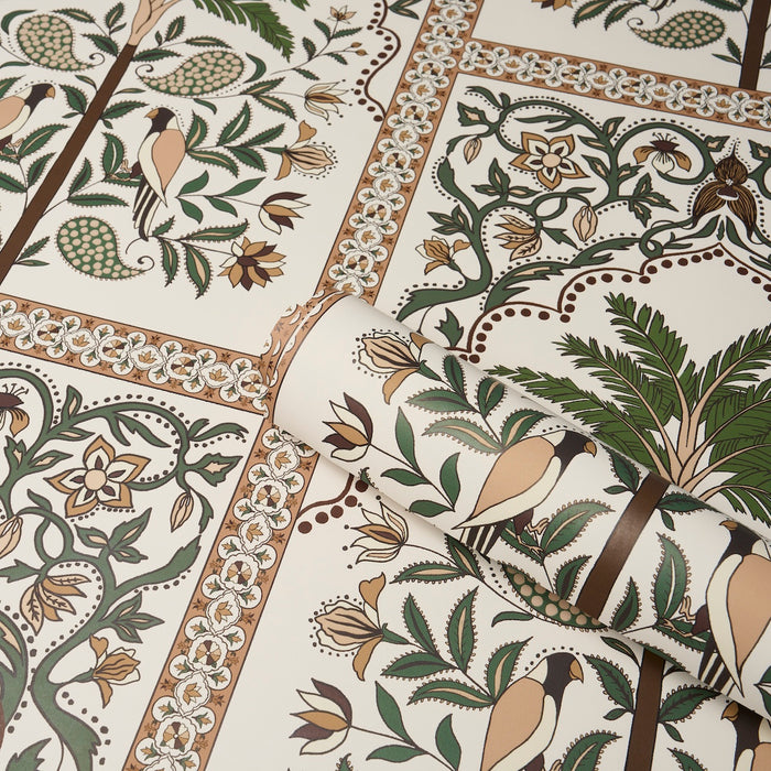 Schumacher Amazonas Mystique Echoes Of The Rainforest Wallpaper Sample 5016940