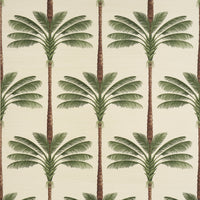 Schumacher A Palm Is A Palm Sisal Daylight Evergreen Wallpaper 5016961
