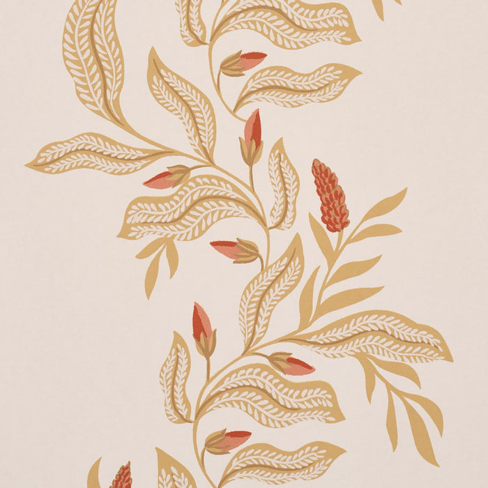 Schumacher Vagary Vines Honeycomb Wallpaper Sample 5016972