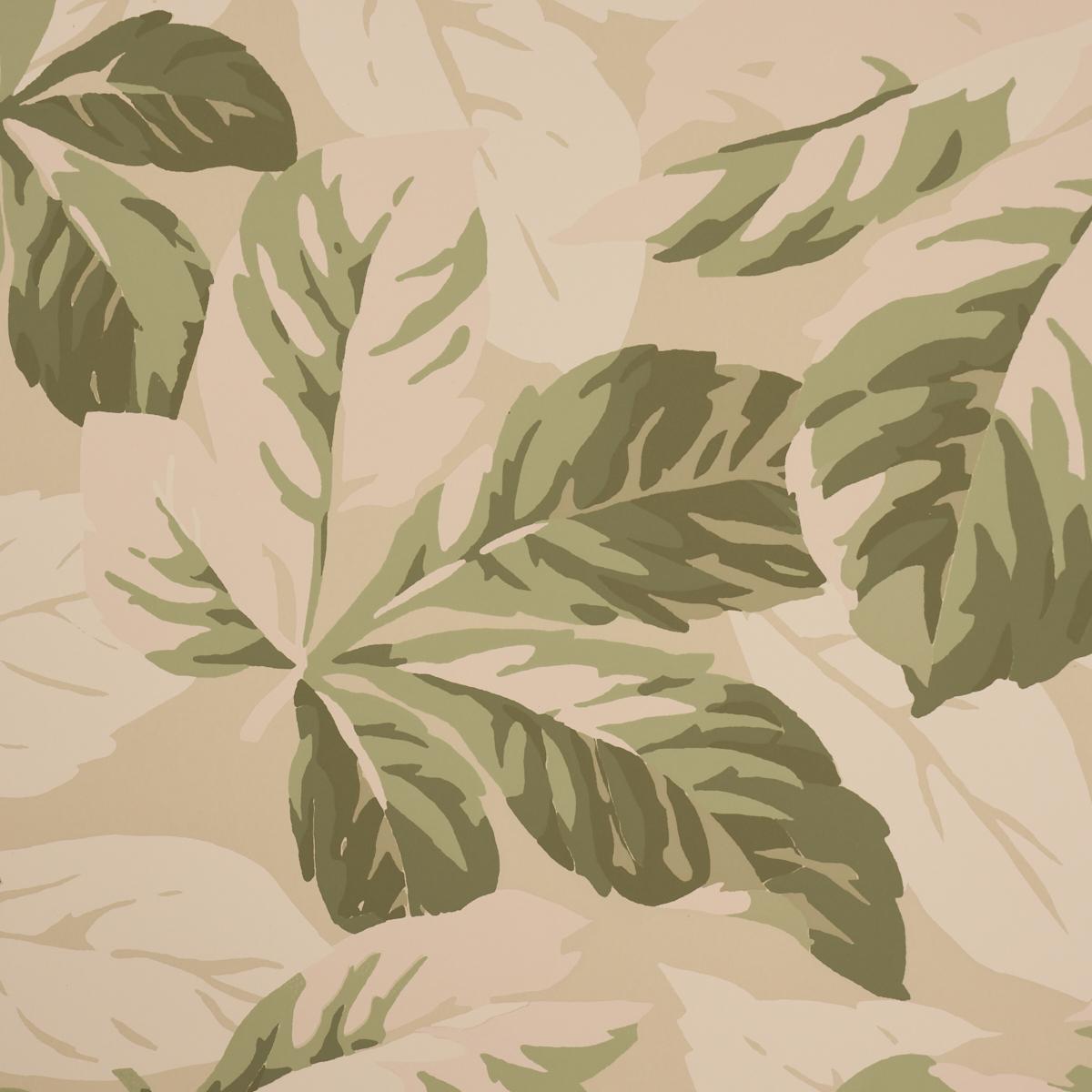Schumacher Arboreal Handprint Leaf Wallpaper 5016980