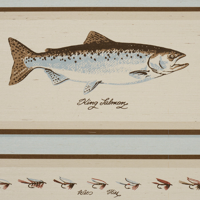 Schumacher Antoinette Mist Wallpaper Sample 5017351