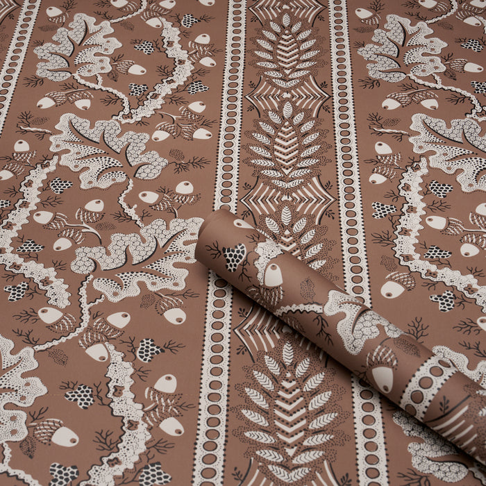 Schumacher Backdrop Painter'S Stripe Rococo Wallpaper Schumacher 5016901