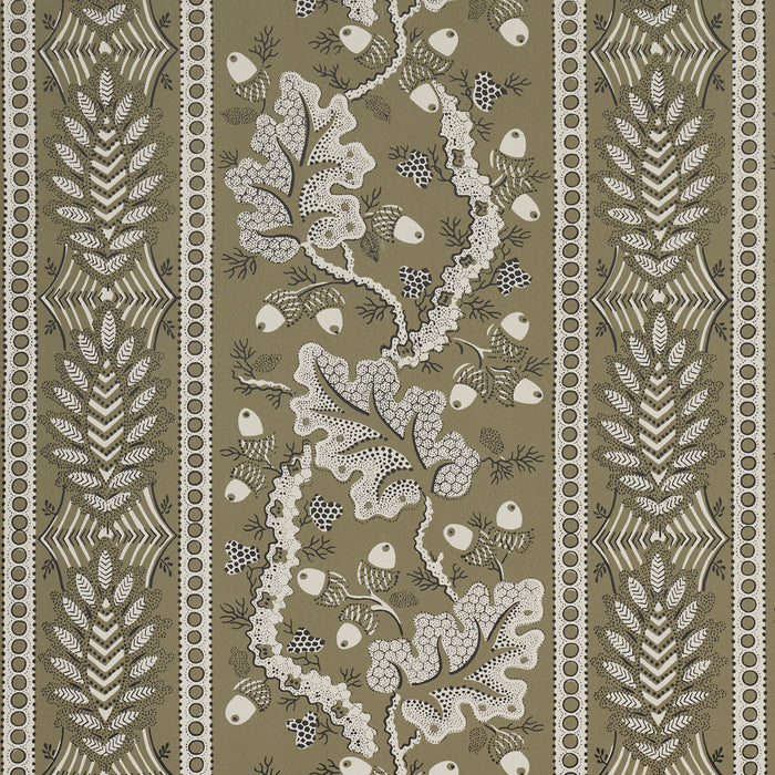 Schumacher Richmond House Sage Wallpaper Sample 5017012