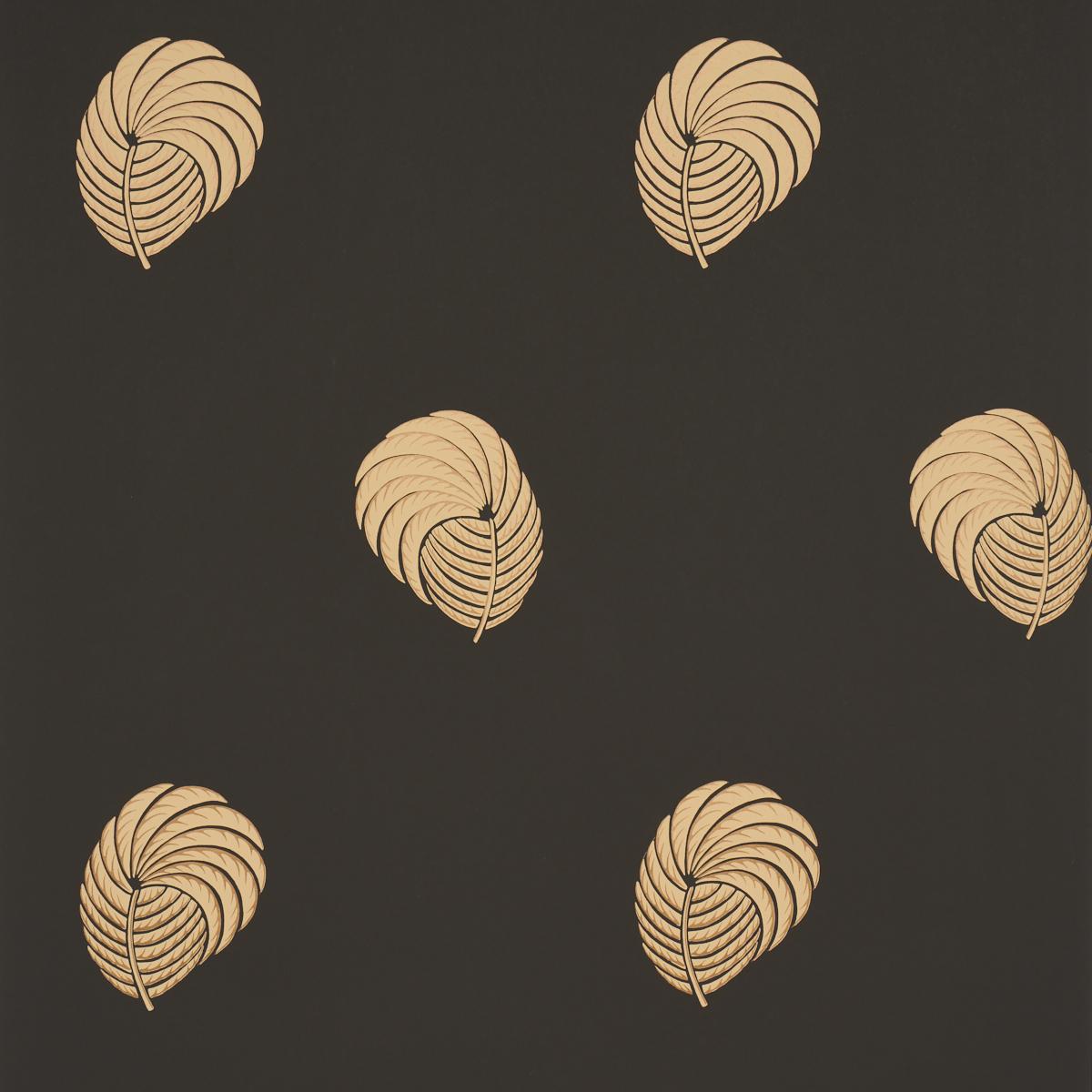 Schumacher Royal Plume Carbon Wallpaper 5017050