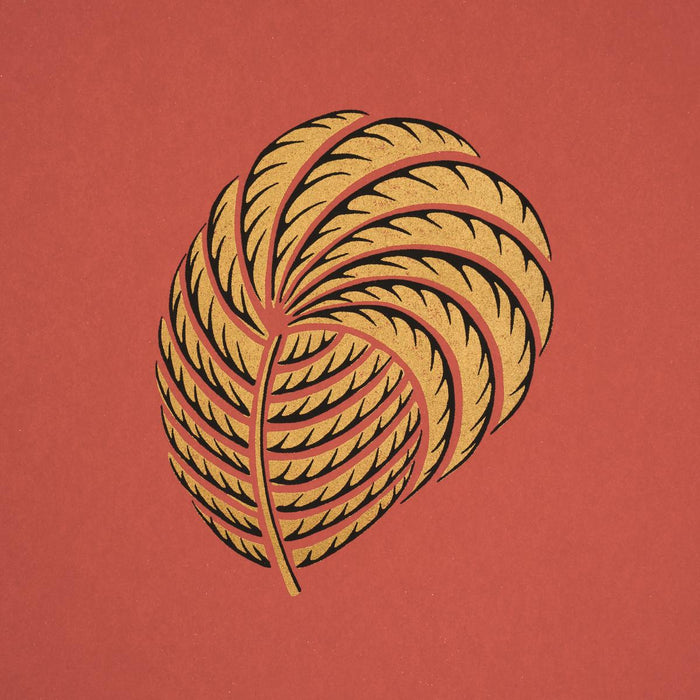 Schumacher Royal Plume Russet Wallpaper 5017051