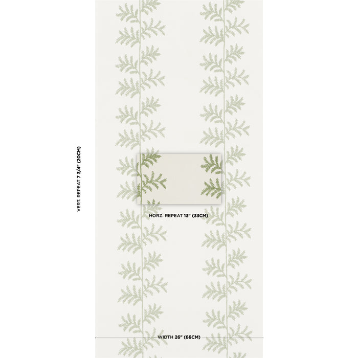 Schumacher Banbridge Linen Vinyl Chambray Wallpaper Schumacher 5017494